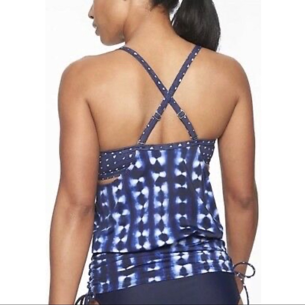 Athleta side scrunch Tankini - Picture 2 of 8